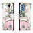 Custodia Portafoglio In Pelle Fantasia Modello Cover con Supporto H02X per Samsung Galaxy M52 5G