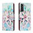 Custodia Portafoglio In Pelle Fantasia Modello Cover con Supporto H02X per Samsung Galaxy S22 Plus 5G