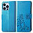 Custodia Portafoglio In Pelle Fantasia Modello Cover con Supporto H03 per Apple iPhone 14 Pro