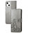 Custodia Portafoglio In Pelle Fantasia Modello Cover con Supporto H04 per Apple iPhone 15