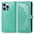 Custodia Portafoglio In Pelle Fantasia Modello Cover con Supporto H06 per Apple iPhone 14 Pro