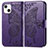 Custodia Portafoglio In Pelle Fantasia Modello Cover con Supporto H07 per Apple iPhone 14