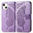 Custodia Portafoglio In Pelle Fantasia Modello Cover con Supporto H07 per Apple iPhone 14 Plus Lavanda