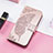 Custodia Portafoglio In Pelle Fantasia Modello Cover con Supporto H08 per Apple iPhone 13 Pro