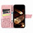 Custodia Portafoglio In Pelle Fantasia Modello Cover con Supporto H08 per Apple iPhone 15