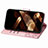 Custodia Portafoglio In Pelle Fantasia Modello Cover con Supporto H08 per Apple iPhone 15