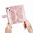 Custodia Portafoglio In Pelle Fantasia Modello Cover con Supporto H08 per Apple iPhone 15 Plus