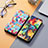 Custodia Portafoglio In Pelle Fantasia Modello Cover con Supporto H10 per Apple iPhone 13