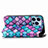 Custodia Portafoglio In Pelle Fantasia Modello Cover con Supporto H10 per Apple iPhone 15 Pro Max