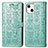 Custodia Portafoglio In Pelle Fantasia Modello Cover con Supporto H11 per Apple iPhone 13