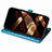 Custodia Portafoglio In Pelle Fantasia Modello Cover con Supporto H11 per Apple iPhone 15