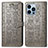 Custodia Portafoglio In Pelle Fantasia Modello Cover con Supporto H12 per Apple iPhone 14 Pro Max