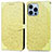 Custodia Portafoglio In Pelle Fantasia Modello Cover con Supporto H13 per Apple iPhone 15 Pro Max