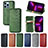 Custodia Portafoglio In Pelle Fantasia Modello Cover con Supporto H15 per Apple iPhone 14 Pro