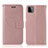 Custodia Portafoglio In Pelle Fantasia Modello Cover con Supporto JX1 per Samsung Galaxy A22 5G Oro Rosa