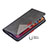 Custodia Portafoglio In Pelle Fantasia Modello Cover con Supporto L04 per Apple iPhone 13 Mini Nero