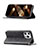 Custodia Portafoglio In Pelle Fantasia Modello Cover con Supporto L04 per Apple iPhone 14 Pro Nero