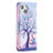 Custodia Portafoglio In Pelle Fantasia Modello Cover con Supporto L07 per Apple iPhone 15 Multicolore