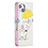 Custodia Portafoglio In Pelle Fantasia Modello Cover con Supporto L07 per Apple iPhone 15 Plus Giallo