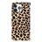 Custodia Portafoglio In Pelle Fantasia Modello Cover con Supporto L09 per Apple iPhone 14 Pro Marrone