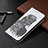 Custodia Portafoglio In Pelle Fantasia Modello Cover con Supporto per Apple iPhone 14 Pro Max Grigio