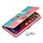 Custodia Portafoglio In Pelle Fantasia Modello Cover con Supporto per Apple iPhone 14 Rosa