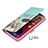 Custodia Portafoglio In Pelle Fantasia Modello Cover con Supporto per Apple iPhone 15 Pro Rosa