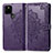 Custodia Portafoglio In Pelle Fantasia Modello Cover con Supporto per Google Pixel 5a 5G Viola