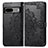 Custodia Portafoglio In Pelle Fantasia Modello Cover con Supporto per Google Pixel 7a 5G Nero