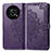 Custodia Portafoglio In Pelle Fantasia Modello Cover con Supporto per Huawei Enjoy 50 Pro Viola