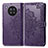 Custodia Portafoglio In Pelle Fantasia Modello Cover con Supporto per Huawei Honor 50 Lite Viola