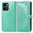 Custodia Portafoglio In Pelle Fantasia Modello Cover con Supporto per Huawei Honor 80 SE 5G Verde