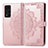 Custodia Portafoglio In Pelle Fantasia Modello Cover con Supporto per Huawei Honor V40 5G