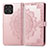 Custodia Portafoglio In Pelle Fantasia Modello Cover con Supporto per Huawei Honor X30i Oro Rosa