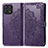 Custodia Portafoglio In Pelle Fantasia Modello Cover con Supporto per Huawei Honor X30i Viola