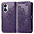 Custodia Portafoglio In Pelle Fantasia Modello Cover con Supporto per Huawei Nova 10 SE Viola