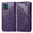 Custodia Portafoglio In Pelle Fantasia Modello Cover con Supporto per Motorola Moto E13 Viola