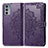 Custodia Portafoglio In Pelle Fantasia Modello Cover con Supporto per Motorola Moto Edge 20 5G