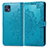 Custodia Portafoglio In Pelle Fantasia Modello Cover con Supporto per Motorola Moto G50 5G Blu