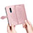 Custodia Portafoglio In Pelle Fantasia Modello Cover con Supporto per Nokia C3