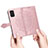 Custodia Portafoglio In Pelle Fantasia Modello Cover con Supporto per Nokia G100