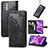 Custodia Portafoglio In Pelle Fantasia Modello Cover con Supporto per Nokia G310 5G