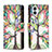 Custodia Portafoglio In Pelle Fantasia Modello Cover con Supporto per Nothing Phone 1