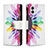 Custodia Portafoglio In Pelle Fantasia Modello Cover con Supporto per Nothing Phone 1 Colorato