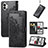 Custodia Portafoglio In Pelle Fantasia Modello Cover con Supporto per Nothing Phone 2