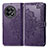 Custodia Portafoglio In Pelle Fantasia Modello Cover con Supporto per OnePlus 11R 5G Viola