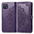 Custodia Portafoglio In Pelle Fantasia Modello Cover con Supporto per Oppo A16e Viola