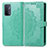 Custodia Portafoglio In Pelle Fantasia Modello Cover con Supporto per Oppo A74 5G Verde