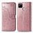 Custodia Portafoglio In Pelle Fantasia Modello Cover con Supporto per Realme 7i RMX2193 Oro Rosa