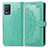 Custodia Portafoglio In Pelle Fantasia Modello Cover con Supporto per Realme 8s 5G Verde